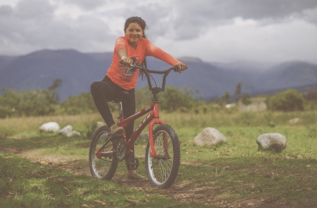 Riding Bicycles Without Helmets
