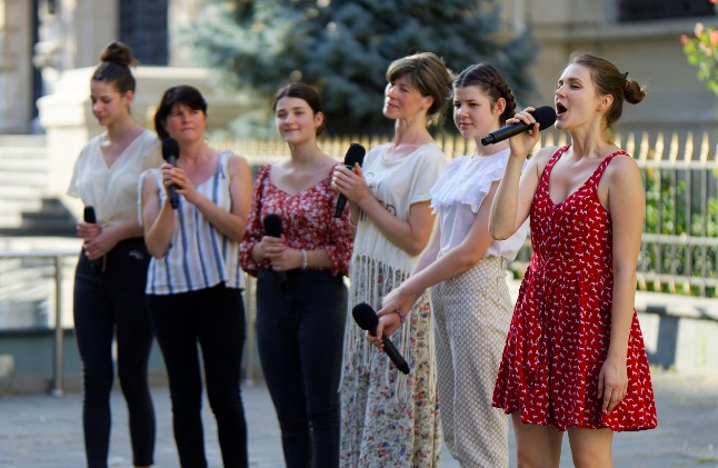 Singing an Obscene Song