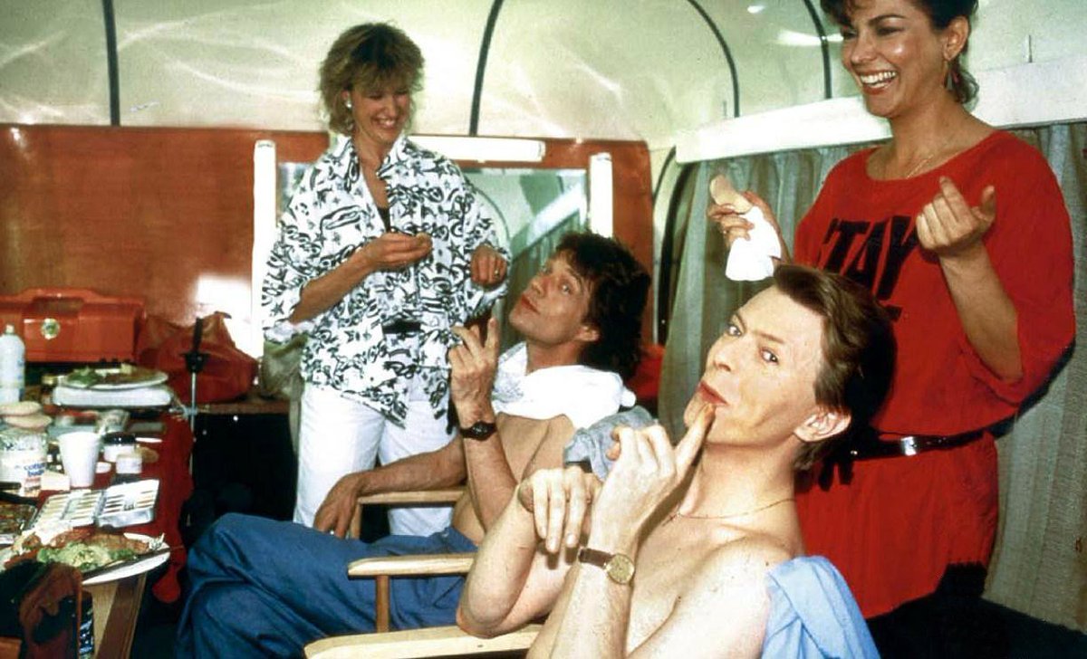 David Bowie and Mick Jagger’s “Dancing in the Street” Collaboration
