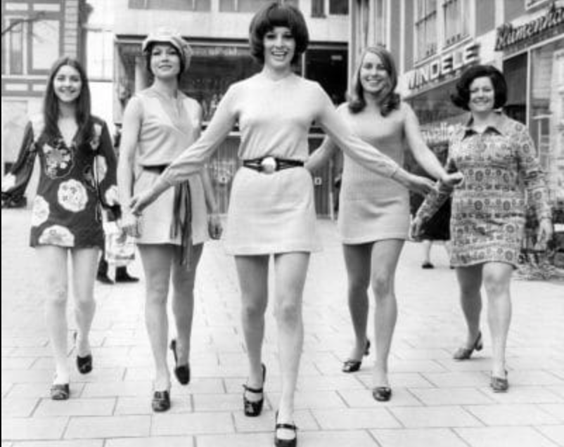 Mod Mini Skirts