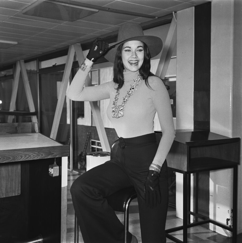 This early photo of Lynda Carter as Miss USA in 1972