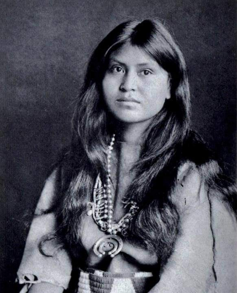 Portrait of a Navajo Woman