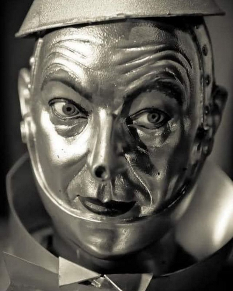 The Tin Man’s Silver Mask