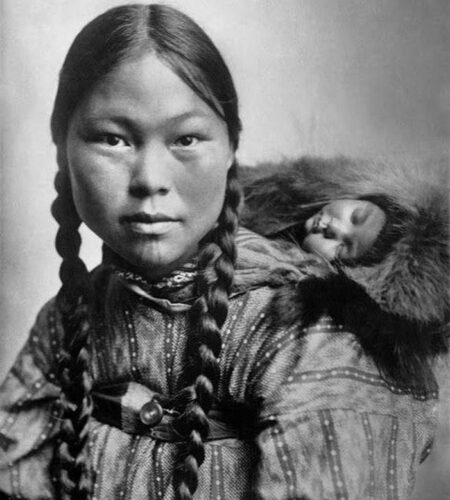 Inuit Mother and Child