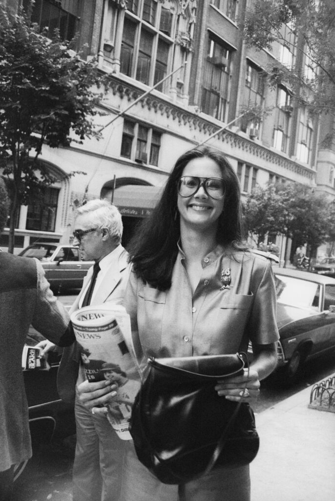 Lynda Carter looks effortlessly chic while in New York City