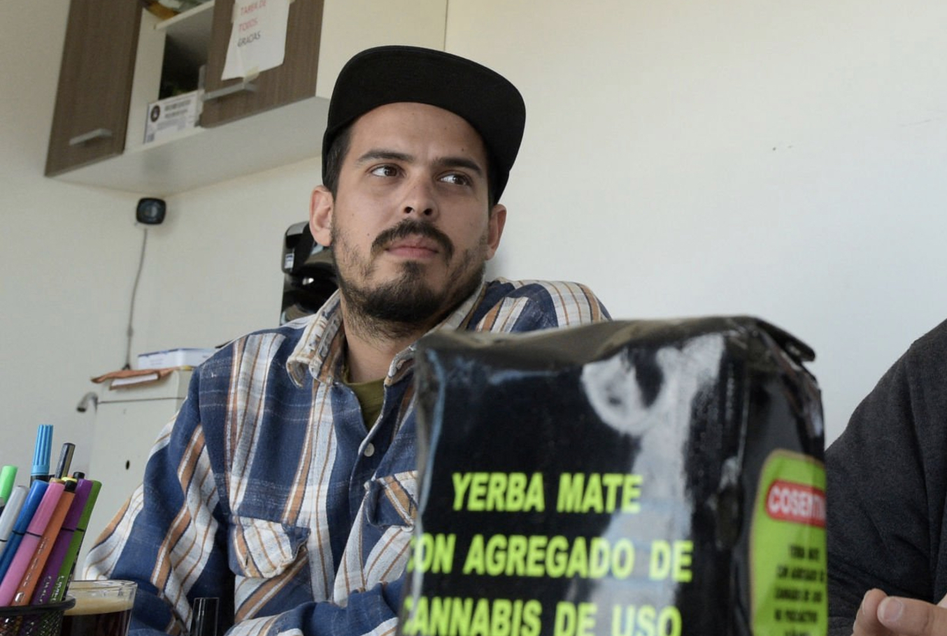 Rodrigo Puente manager of Yerba Mate with Cannabis