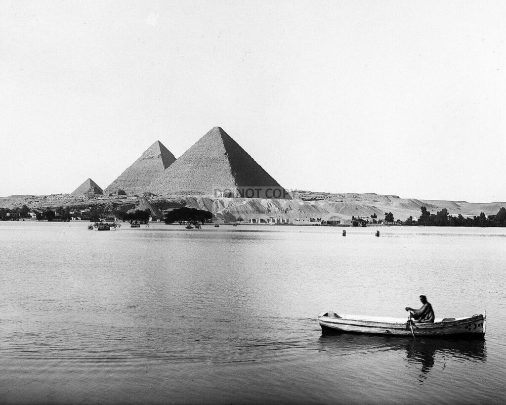 11 Giza Pyramids, Egypt (1890)