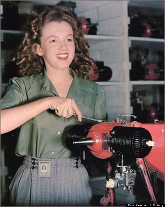 Young lady working in a Van Nuys, CA factory
