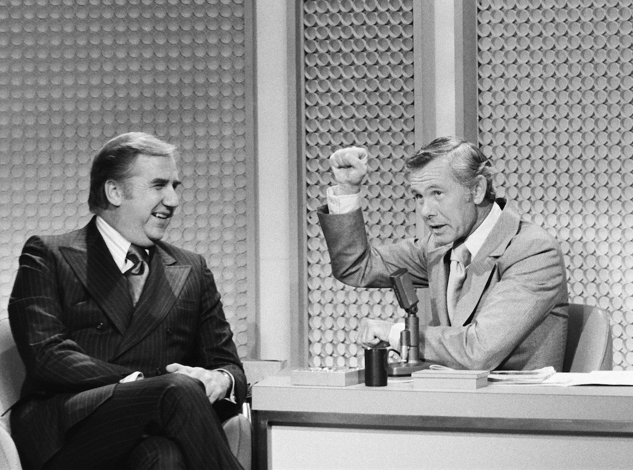 Johnny Carson and Ed McMahon on The Tonight Show