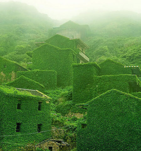 Forgotten Buildings Being Consumed by the Earth