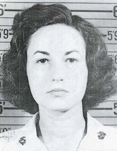 Bea Arthur (Maude) in her US Marine Corps ID photo, 1943.