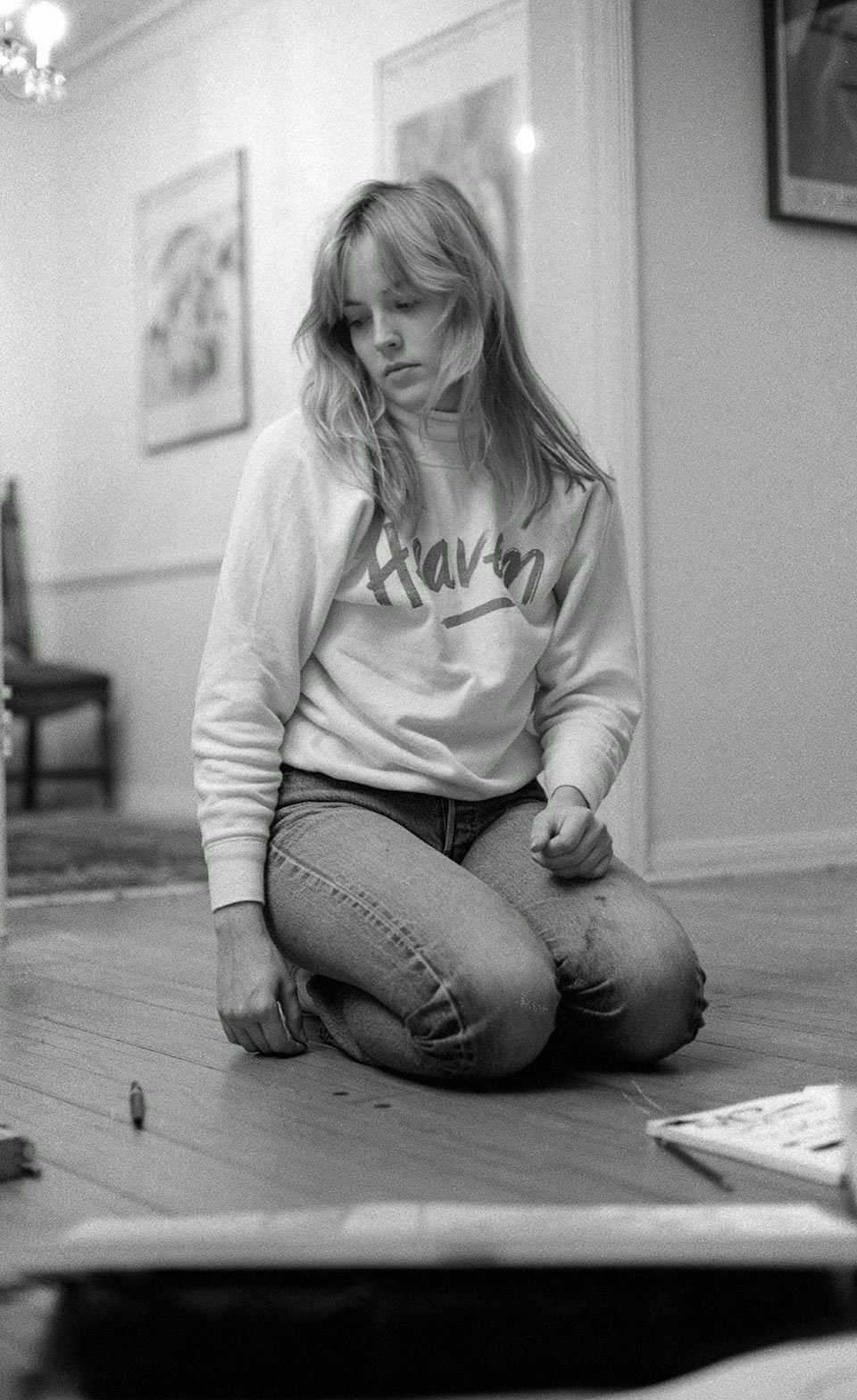 Gorgeous Black and White Portrait of Sharon Stone, 1983